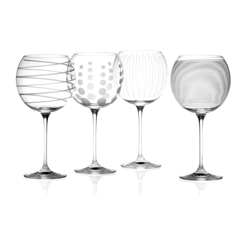 Set 4 copas diseño balloon Mikasa